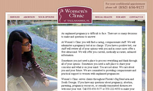 Open Door Women's Clinic of Tallahassee Website